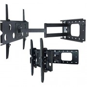 2xhome-NEW-TV-Wall-Mount-Bracket-Single-Arm-and-FREE-HDMI-cable-Secure-Cantilever-LED-LCD-Plasma-Smart-3D-WiFi-Flat-Panel-Screen-Monitor-Moniter-Display-Large-Displays-Long-Swing-Out-Single-Arm-Extend-0-0