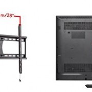 2xhome-TV-Stand-with-Shelves-Tempered-Glass-Shelf-Shelving-System-Combo-Unit-Rack-Tower-Base-Black-Two-2-Tier-Double-Tinted-Smoke-Colored-Glass-Coloured-Color-Integrated-TV-Mount-Mounted-Mounting-Brac-0-1