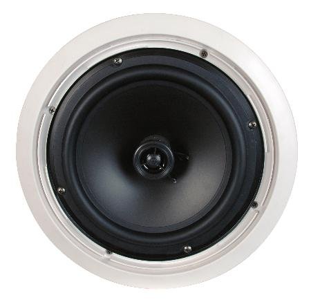 8inch-Two-Way-Ceiling-Speaker-Pair-40w-Rms-Polypropylene-Cone-Woofer-Rubber-Surround-0-0
