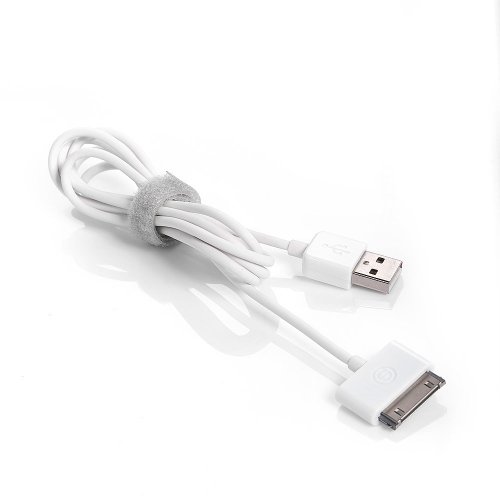 Apple-Authorized-12m-USB-Sync-Data-Charging-Charger-Cable-Cord-for-Apple-iPhone-44S3G3GS-ipad-2ipadipod-touch1st2nd3rd-and-4th-generation-and-ipod-nano6th-generation-White-0-5