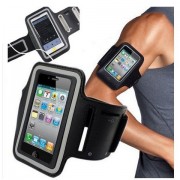 Apple-iPhone-55s5ciPOD-5-Armband-Key-Holder-by-Primary-Trades-with-a-Reflective-Security-Strip-Water-Resistant-Clear-Cover-for-Phone-Use-Earphone-Compatible-Adjustable-Velcro-for-Secure-Comfortable-Ti-0