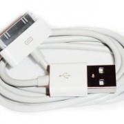 Apple-iPhone-iPod-Dock-Connector-USB-Charging-Cable-White-0-0