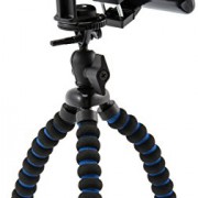Arkon-Universal-Smartphone-Holder-and-Flexible-Mini-Tripod-for-iPhone-6-Plus-iPhone-6-5C-5S-Samsung-Galaxy-Note-4-3-S6-S5-S4-0