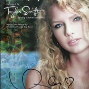 Autographed-TAYLOR-SWIFT-Songbook-Tim-McGraw-Hand-Signed-with-COA-0