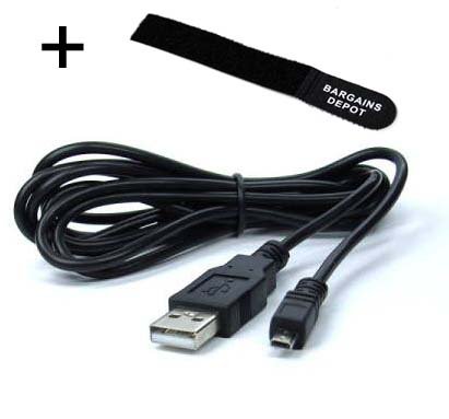 Bargains-Depot-5-ft-USB-USB-Data-Photo-Transfer-Cable-Cord-Lead-Wire-For-select-Panasonic-Lumix-Camera-0