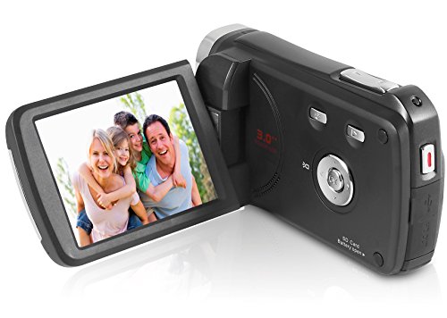 Bell-Howell-DNV6HD-BK-Rogue-Infrared-Night-Vision-Camcorder-with-1080p-HD-and-20-MP-Resolution-Video-Camera-with-30-Inch-LCD-Black-0-0