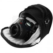 Black-Laurel-Handbag-Case-for-Samsung-WB1100F-Digital-SLR-Camera-0-4