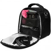 Black-Laurel-Handbag-Case-for-Samsung-WB1100F-Digital-SLR-Camera-0-5