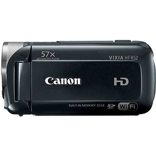 Canon-VIXIA-HF-R52-HD-Digital-Camcorder-1080p-with-32GB-Wi-Fi-and-3-Inch-LCD-Black-0-1