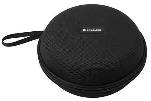 Caseling-Hard-Headphone-Case-Travel-Bag-for-Sony-Audio-technica-Panasonic-Xo-Vision-Behringer-Maxell-Bose-Photive-Philips-Beats-and-More-Black-0