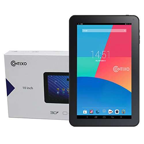 Contixo-Q102-101-Quad-Core-Google-Android-44-KitKat-Tablet-PC-1GB-RAM-32GB-Nand-Flash-HDMI-Bluetooth-Dual-Camera-Google-Play-Pre-installed-3D-Game-Supported-UV-Coating-Protection-1GB-RAM-32GB-Storage–0-5