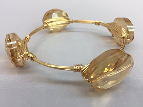 Crystal-Wire-Bangle-Champagne-0