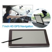 DBPOWER-Ultrathin-Portable-7-inch-Touch-Screen-Car-GPS-Navigation-FM-HD-4GB-New-Map-WinCE60-7026NF4G-Supports-up-to-8-GB-micro-SD-card-Built-in-GPS-antenna-HIFI-SPK-0-0