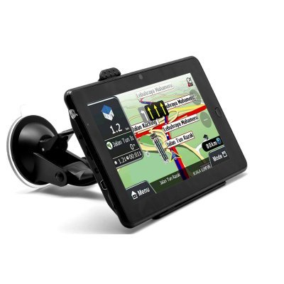 DBPOWER-Ultrathin-Portable-7-inch-Touch-Screen-Car-GPS-Navigation-FM-HD-4GB-New-Map-WinCE60-7026NF4G-Supports-up-to-8-GB-micro-SD-card-Built-in-GPS-antenna-HIFI-SPK-0