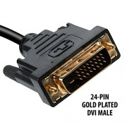 DataSHIELD-Gold-Plated-High-Speed-HDMI-to-DVI-Bi-Directional-Adapter-5-Feet-Cable-Male-to-Male-Connect-Your-Blu-Ray-Player-to-DVI-Enabled-TVs-Works-with-Samsung-Sony-LG-Panasonic-Toshiba-Vizio-Philips-0-3