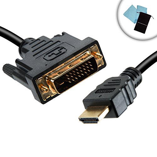 DataSHIELD-Gold-Plated-High-Speed-HDMI-to-DVI-Bi-Directional-Adapter-5-Feet-Cable-Male-to-Male-Connect-Your-Blu-Ray-Player-to-DVI-Enabled-TVs-Works-with-Samsung-Sony-LG-Panasonic-Toshiba-Vizio-Philips-0