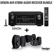 Denon-AVR-S700W-Bundle-72-Channel-Network-AV-Receiver-with-Bluetooth-and-Wi-Fi-Paradigm-Cinema-100-Home-Theater-System-0