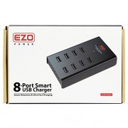EZOPower-96W-8-Port-Smart-USB-Charger-with-Auto-Detect-Fast-Charging-24A-Ports-USB-Cable-for-LG-Optimus-F60-Tribute-Transpyre-G3-Vigor-G-Vista-G3-Volt-Optimus-L70-Zone-2-F3Q-and-more-Cable-6Feet-Black-0-4