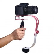 Elonbo-TM-Handheld-Steady-Holder-Video-Stabilizer-for-GoPro-Cannon-Nikon-Sony-Pentax-Digital-Camera-Camcorder-DV-Or-Any-DSLR-Camera-Up-To-21-lbs-RedBlackWhite-0