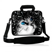 FSHB10-013-NEW-cute-cat-97-10-101-102-inch-Neoprene-Laptop-Netbook-tablet-Shoulder-Case-Carrying-sleeve-Bag-cover-with-strap-Pocket-For-Apple-iPad-Air-iPad-1-2-3-4-5-5th-Samsung-Galaxy-Note-GT-P5110Ta-0
