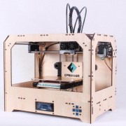FlashForge-3d-Printer-Dual-Extruder-Both-ABS-and-PLA-Compatible-88x57x59build-Volume-W2-Free-Rolls-0