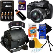 Fujifilm-FinePix-S9400W-162-MP-Digital-Camera-with-50x-Optical-Image-Stabilized-Zoom-and-Full-HD-1080i-Videos-Black-4-AA-Batteries-with-Charger-8pc-Bundle-16GB-Accessory-Kit-w-HeroFiber-Ultra-Gentle-C-0