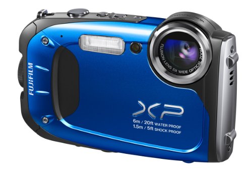 Fujifilm-FinePix-XP65-Waterproof-164MP-Digital-Camera-Full-HD-Video-Movies-3D-Panorama-Shockproof-Freezeproof-DustSandproof-Blue-0