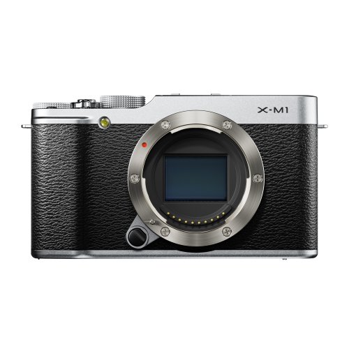 Fujifilm-X-M1-Compact-System-16MP-Digital-Camera-with-3-Inch-LCD-Screen-Body-Only-Silver-0