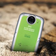 GE-DV1-LG-WaterproofShockproof-1080P-Pocket-Video-Camera-Lime-Green-0-2
