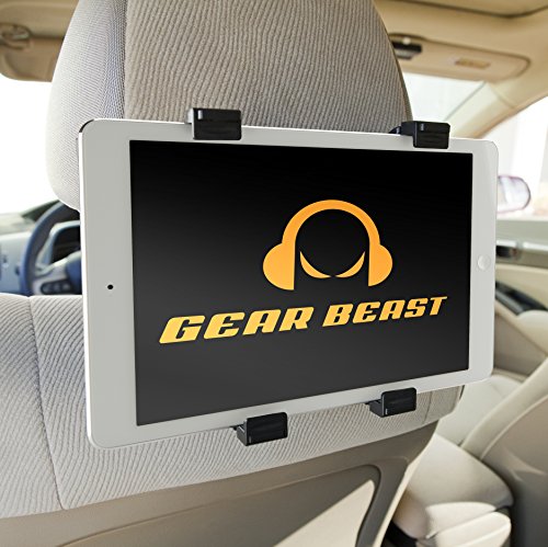 Gear-Beast-Secure-Grip-Universal-Headrest-Tablet-Mount-for-7-to-102-Tablets-including-Apple-iPad-234-iPad-Air-iPad-Air-2-iPad-Mini-Samsung-Galaxy-Tab-Tab-S-Galaxy-Note-101-and-84-Google-Nexus-ASUS-Tra-0
