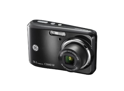 General-Imaging-Smart-C1640W-BK-16MP-Digital-Camera-with-27-Inch-LCD-Black-0-0
