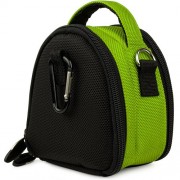 Green-Limited-Edition-Camera-Bag-Carrying-Case-for-Kodak-EasyShare-MINI-TOUCH-SLICE-SPORT-Point-and-Shoot-Digital-Camera-0-5