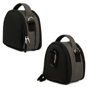 Grey-Limited-Edition-Camera-Bag-Carrying-Case-for-Kodak-EasyShare-MINI-TOUCH-SLICE-SPORT-Point-and-Shoot-Digital-Camera-0-0