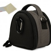 Grey-Limited-Edition-Camera-Bag-Carrying-Case-for-Kodak-EasyShare-MINI-TOUCH-SLICE-SPORT-Point-and-Shoot-Digital-Camera-0