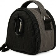 Grey-Limited-Edition-Camera-Bag-Carrying-Case-for-Kodak-EasyShare-MINI-TOUCH-SLICE-SPORT-Point-and-Shoot-Digital-Camera-0-5