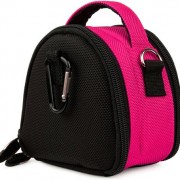 Hot-Pink-Limited-Edition-Camera-Bag-Carrying-Case-for-Kodak-EasyShare-MINI-TOUCH-SLICE-SPORT-Point-and-Shoot-Digital-Camera-0