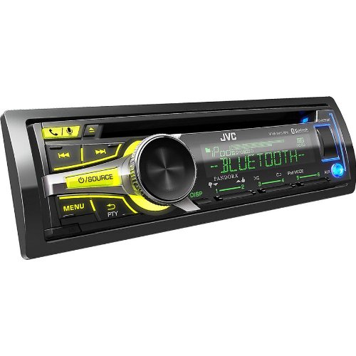 JVC-In-Dash-Bluetooth-CD-Stereo-Receiver-Detachable-Face-and-USB-Port-with-Custom-Color-Illumination-6-Key-Presets-Aux-Input-USB-Port-for-iPhone-iHeartRadio-Link-Capability-and-Pandora-Internet-Radio–0-2