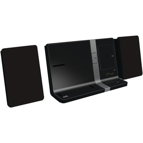JVC-UXVJ3B-iPadiPodiPhone-Mini-System-30-Watt-Dual-Dock-Black-0