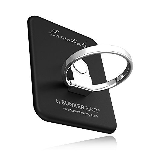 Kickstand-Original-Genuine-Authentic-iPLUS-BUNKER-RING-Essentials-Cell-Phone-and-Tablets-Anti-Drop-Ring-for-iPhone-6-plus-iPad-mini-iPad2-iPad-iPod-Samsung-GALAXY-NOTE-S5-Universal-Mobile-Devices-Blac-0-0