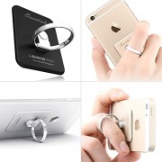 Kickstand-Original-Genuine-Authentic-iPLUS-BUNKER-RING-Essentials-Cell-Phone-and-Tablets-Anti-Drop-Ring-for-iPhone-6-plus-iPad-mini-iPad2-iPad-iPod-Samsung-GALAXY-NOTE-S5-Universal-Mobile-Devices-Blac-0