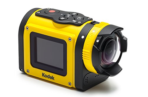 Kodak-SP1-with-Explorer-Pack-WaterShockFreezeDust-Proof-FHD-1080p-Digital-Action-Camera-Yellow-0-0