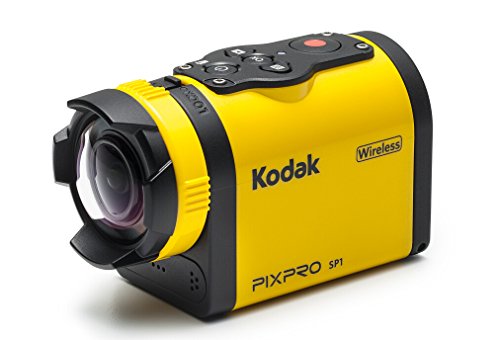 Kodak-SP1-with-Explorer-Pack-WaterShockFreezeDust-Proof-FHD-1080p-Digital-Action-Camera-Yellow-0