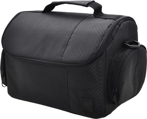 Large-Digital-Camera-Video-Padded-Carrying-Bag-Case-for-Nikon-Sony-Pentax-Olympus-Panasonic-Samsung-Canon-EOS-M-SL1-T1I-T3-T4I-T5I-XT-XTi-T5-Cameras-Many-More-eCost-Microfiber-Cloth-0-0