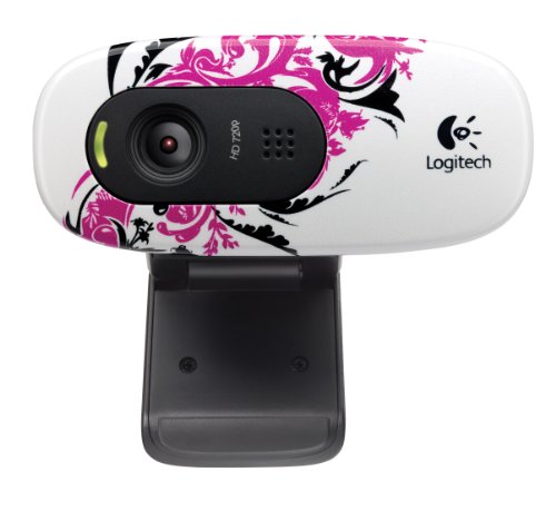 Logitech-C270-720p-Widescreen-Video-Call-and-Recording-HD-Webcam-960-000819-Floral-Spiral-0