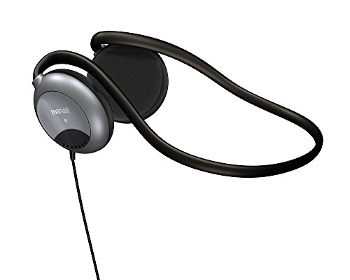 Maxell-NB-201-Stereo-Line-Neckband-Headphones-Silver-190316-0