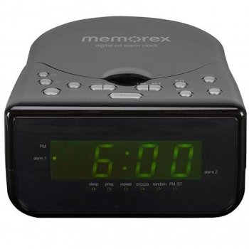 Memorex-CD-Alarm-Clock-Radio-Black-0
