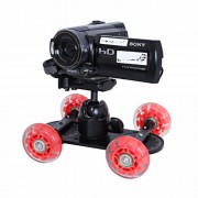Movo-Photo-CD100-Professional-Cine-Skater-Table-Dolly-Video-Stabilizer-for-DSLR-Video-Cameras-Mini-0-3