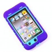 Multi-Color-Hybrid-Hard-Plastic-Silicone-Case-For-Apple-iPod-Touch-4-4thRugged-Hybrid-Case-for-iPod-4G-Blue-Baby-Blue-0