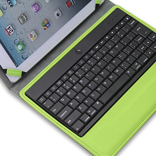 NEWSTYLE-Removable-Detachable-Wireless-Bluetooth-ABS-Keyboard-PU-Leather-Case-Tablet-Stand-for-iPad-4-iPad-3-iPad-2-2nd-3rd-4th-Generation-Christmas-Gift-Green-0-0