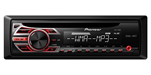 New-Pioneer-DEH-150MP-Car-Audio-CD-MP3-Stereo-Radio-Player-w-Front-Aux-Input-With-4-Black-JVC-65-2-WAY-Car-Audio-Speakers-Great-Car-Audio-Stereo-Package-0-0